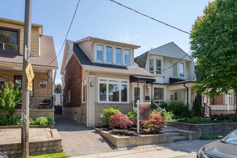 Photo 1 at 21 Mountjoy Avenue, Coxwell, Toronto