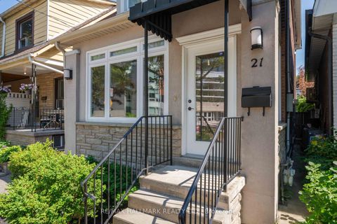 Photo 2 at 21 Mountjoy Avenue, Coxwell, Toronto