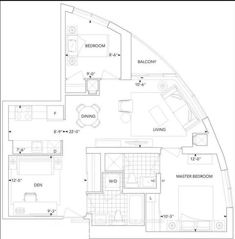 Photo 2 at 1714 - 181 Village Green Square, Malvern West, Toronto