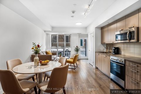 Photo 1 at TH 103 - 2301 Danforth Avenue, Danforth, Toronto