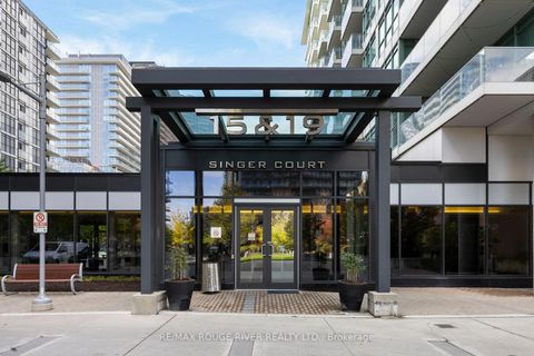 Photo 2 at 305 - 15 Singer Court, Bayview Village, Toronto