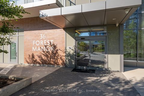 Photo 2 at 224 - 36 Forest Manor Road, Henry Farm, Toronto