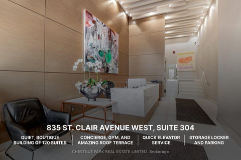 Photo 0 at 304 - 835 St. Clair Avenue W, Wychwood, Toronto