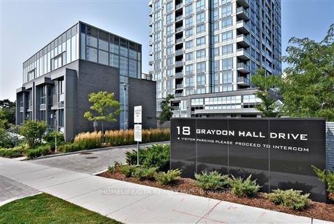 Photo 1 at 2306 - 18 Graydon Hall Drive, Donalda, Toronto