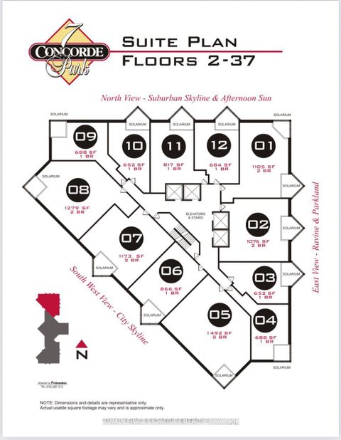 Photo 28 at 2812 - 7 Concorde Place, Don Mills, Toronto