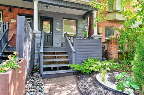 Photo 1 at 717 Palmerston Avenue, Annex, Toronto