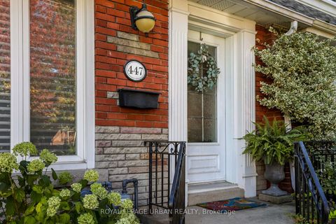Photo 2 at 447 Milverton Boulevard, Danforth, Toronto