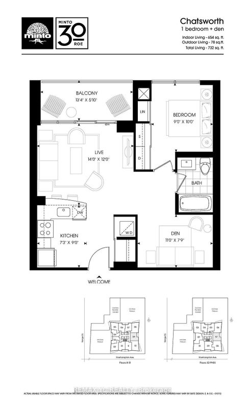 Photo 26 at 2509 - 30 Roehampton Avenue, Mount Pleasant West, Toronto