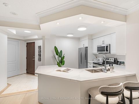 Photo 2 at 219 - 28 William Carson Crescent, Windfields, Toronto