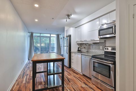 Photo 7 at 104 - 38 Joe Shuster Way, South Parkdale, Toronto