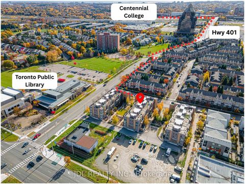 Photo 45 at 307 - 90 Orchid Place Drive, Malvern, Toronto