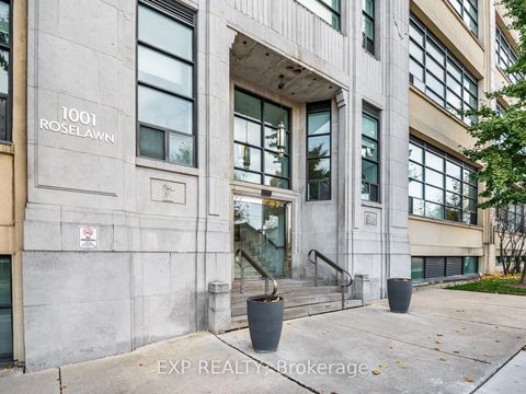 Photo 1 at 411 - 1001 Roselawn Avenue, Belgravia, Toronto