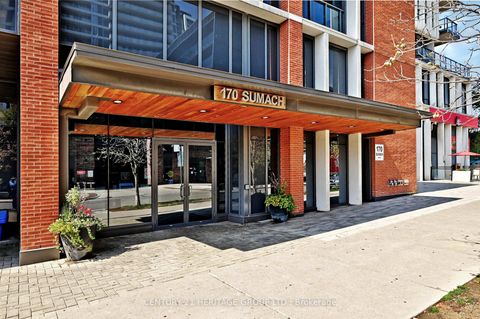 Photo 1 at 1201 - 170 Sumach Street, Regent Park, Toronto