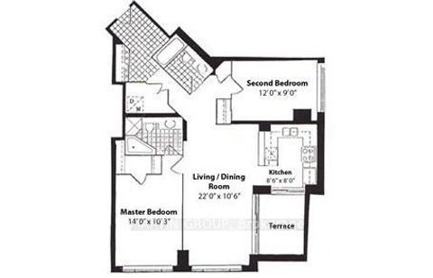 Photo 29 at 506 - 887 Bay Street, Bay Street Corridor, Toronto