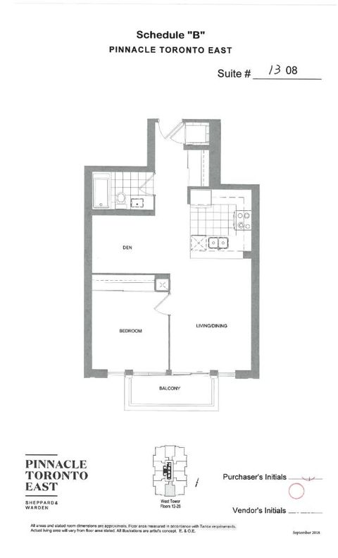 Photo 1 at 1308 - 3260 Sheppard Avenue E, Sullivan, Toronto