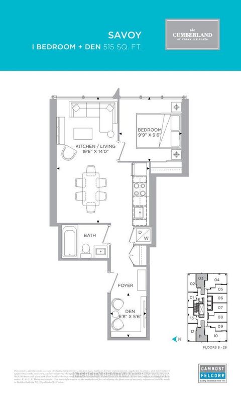 Photo 0 at 2103 - 188 Cumberland Street, Annex, Toronto