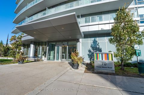 Photo 2 at 2810 - 70 Forest Manor Road, Henry Farm, Toronto