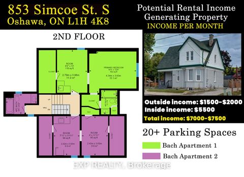 Photo 2 at 853 Simcoe Street S, Lakeview, Oshawa