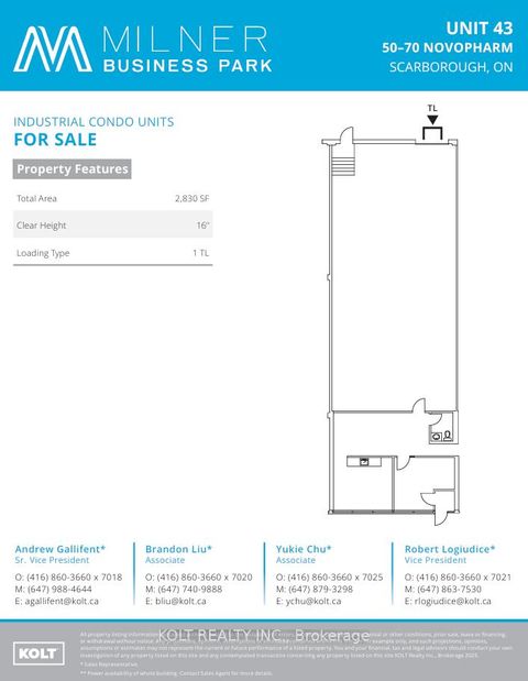 Photo 2 at 60 Novopharm Court, Malvern, Toronto