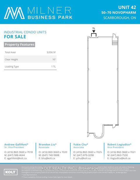 Photo 2 at 62 Novopharm Court, Malvern, Toronto
