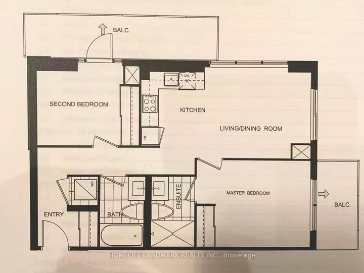 Photo 6 at 806 - 7 Kenaston Gardens, Bayview Village, Toronto