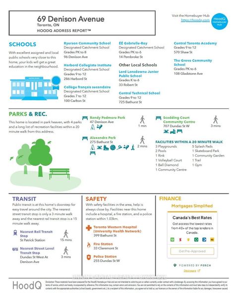 Photo 44 at 69 DENISON Avenue, Chinatown, Toronto