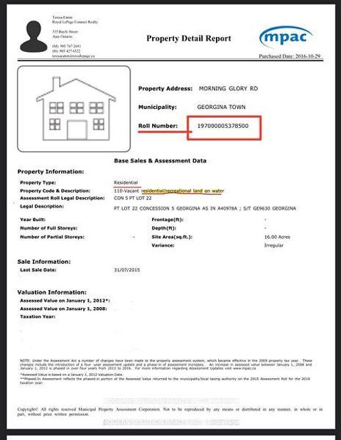 Photo 3 at  Morning Glory Road E, Pefferlaw, Georgina