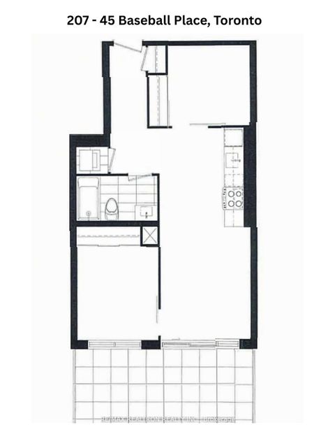 Photo 17 at 207 - 45 Baseball Place E, South Riverdale, Toronto