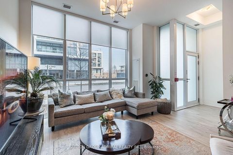 Photo 1 at TH107 - 70 Annie Craig Drive, Mimico, Toronto