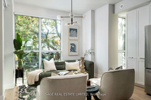 Photo 2 at Th01 - 1331 Queen Street E, South Riverdale, Toronto