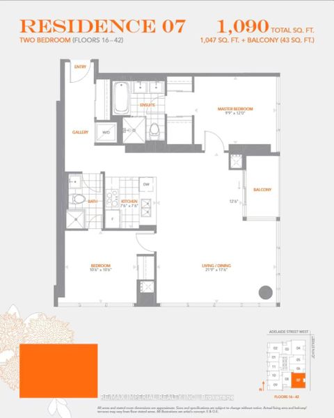 Photo 21 at 3407 - 295 Adelaide Street W, Waterfront Communities C1, Toronto