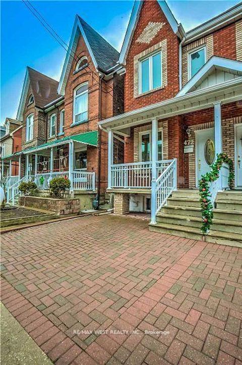 Photo 1 at 472 Symington Avenue, Pellam Park, Toronto