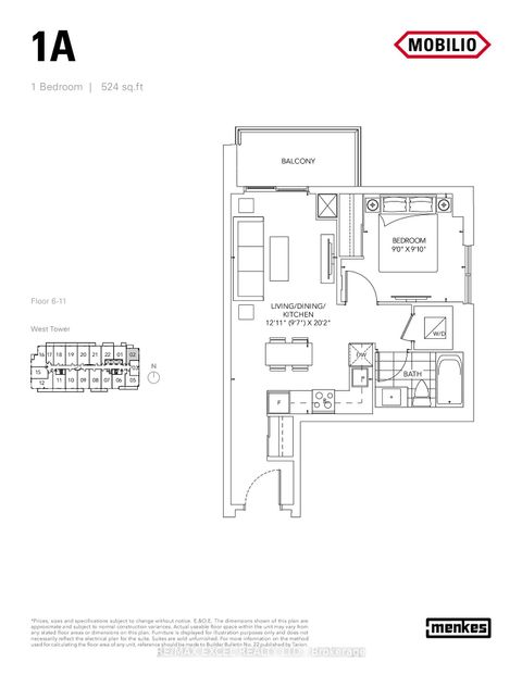 Photo 23 at 1102 - 38 Honeycrisp Crescent, Vaughan Corporate Centre, Vaughan