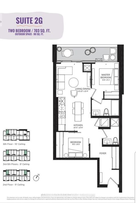 Photo 1 at 405 - 1808 St.Clair Avenue W, Pellam Park, Toronto