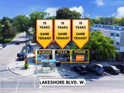 Photo 1 at 3327 Lakeshore Boulevard W, Long Branch, Toronto