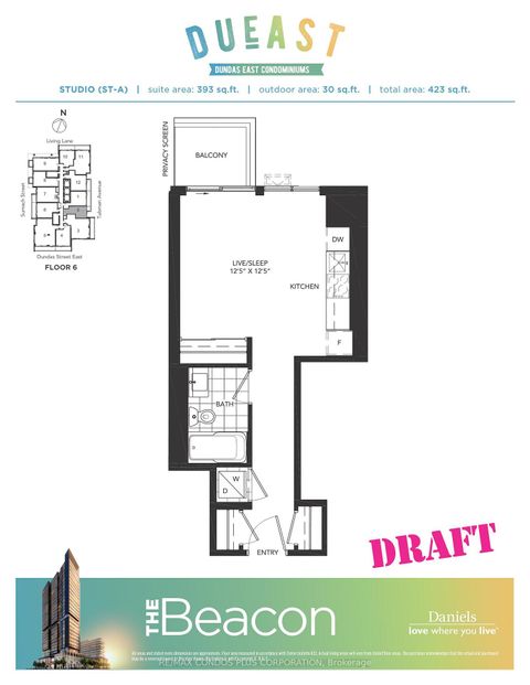 Photo 12 at 702 - 225 Sumach Street, Regent Park, Toronto