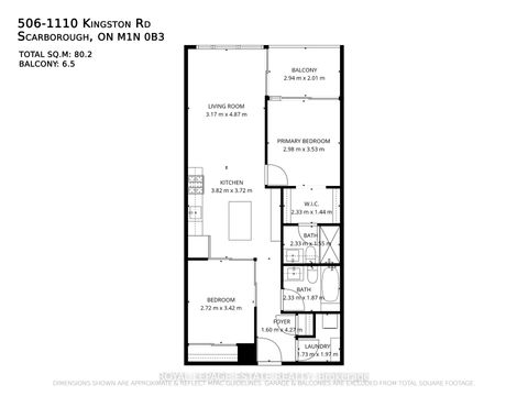 Photo 47 at 506 - 1100 Kingston Road, Cliffside, Toronto