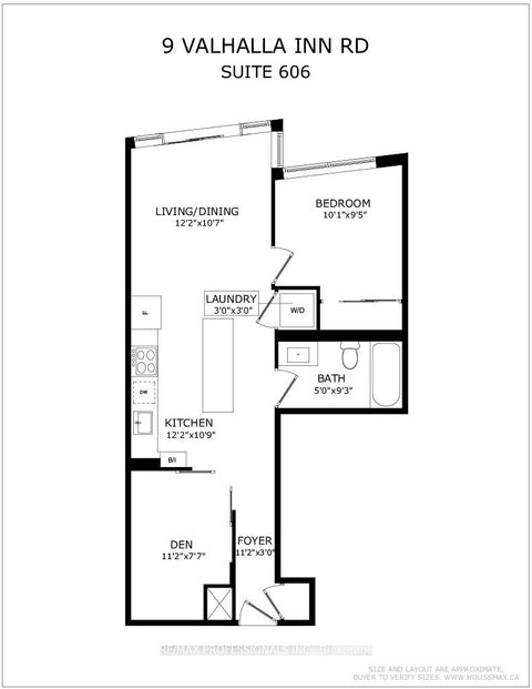 Photo 30 at 606 - 9 Valhalla Inn Road, City Centre West, Toronto