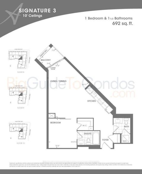 Photo 21 at 701 - 23 Glebe Road W, Eglinton, Toronto