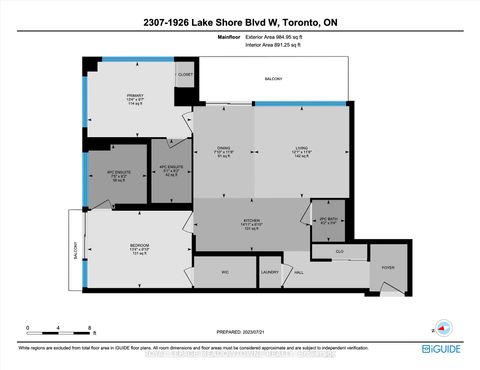 Photo 20 at 2307 - 1926 Lake Shore Boulevard W, Swansea, Toronto