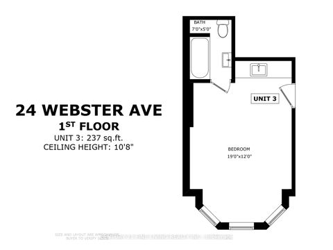 Photo 6 at 24 Webster Avenue, Annex, Toronto