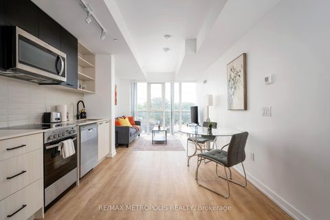 Photo 1 at 407 - 2300 St Clair Avenue W, Junction Area, Toronto