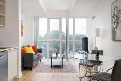 Photo 2 at 407 - 2300 St Clair Avenue W, Junction Area, Toronto