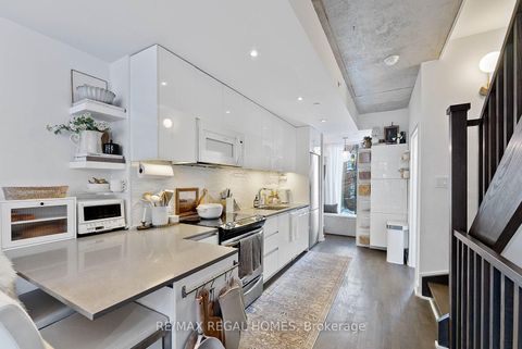 Photo 4 at TH110 - 1238 Dundas Street E, South Riverdale, Toronto