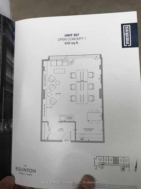 Photo 1 at C207 - 161 Eglinton Avenue E, Mount Pleasant West, Toronto