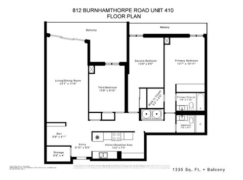 Photo 39 at 410 - 812 Burnhamthorpe Road, Markland Wood, Toronto