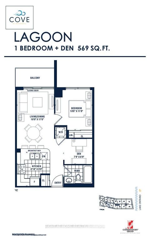 Photo 9 at 1003 - 39 Annie Craig Drive, Mimico, Toronto