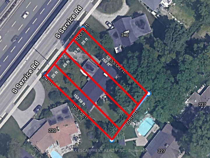 Photo 1 at 230 South Service Road, Mineola, Mississauga