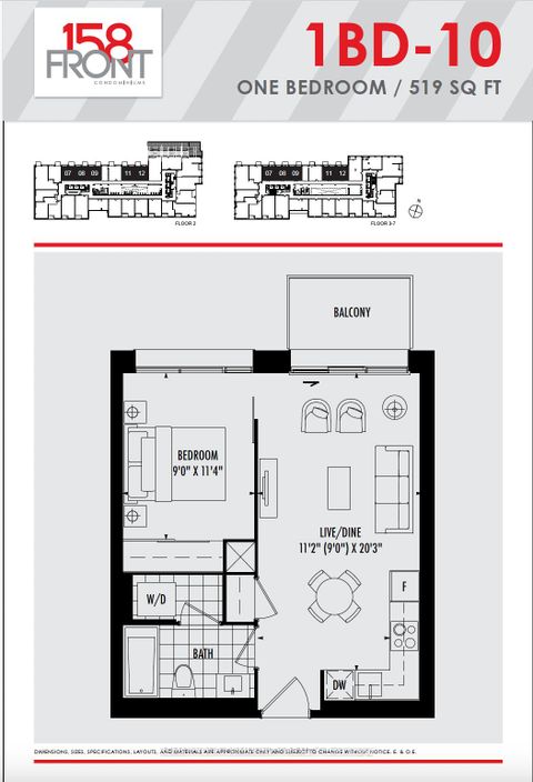 Photo 0 at 608 - 158 Front Street, Moss Park, Toronto