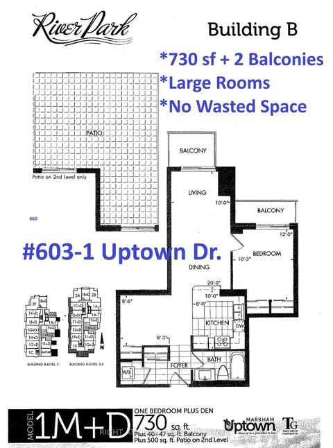 Photo 0 at 603 - 1 Uptown Drive, Unionville, Markham